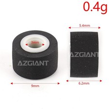 5PCS New 9.2x5.5x2.8mm Pinch Roller Press Belt Pulley Deck Audio Recorder