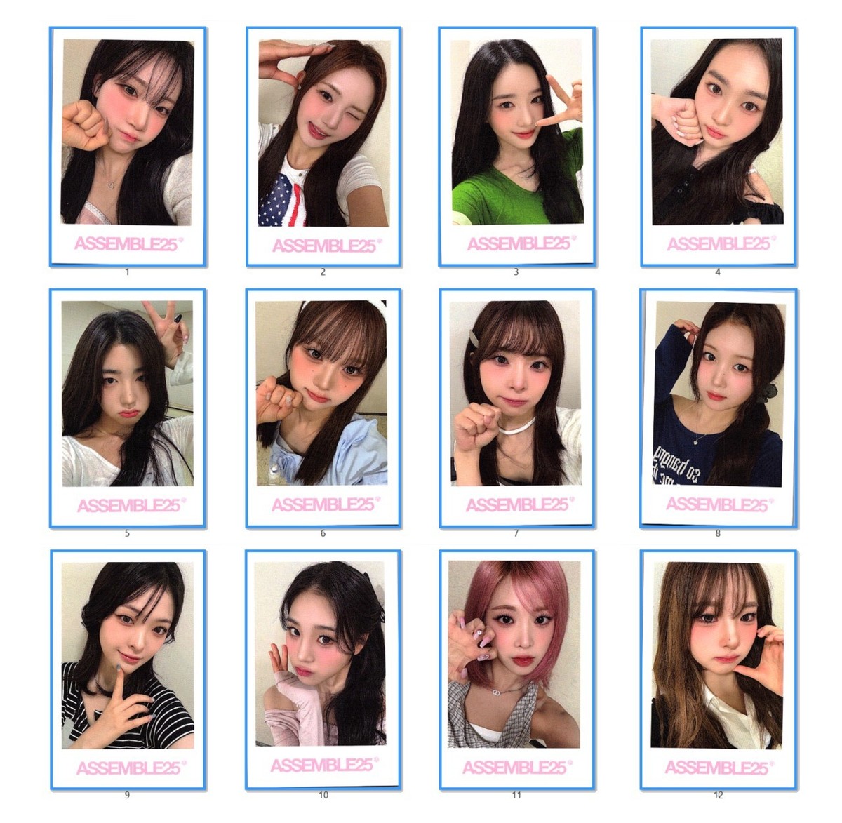 tripleS ASSEMBLE25 Photocard EVER LINE Fan signing event YooYeon