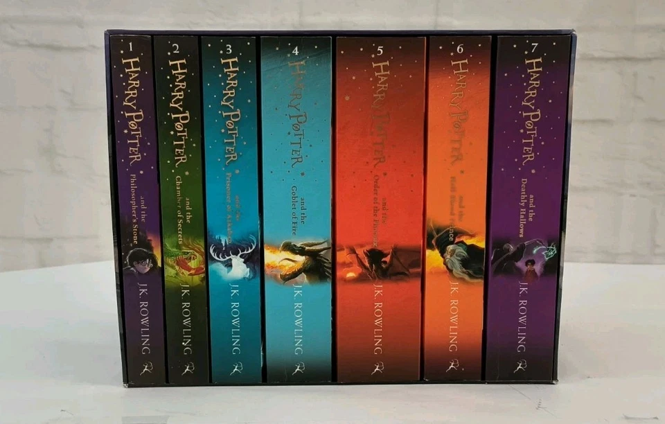 Harry Potter Paperback Box Set Books 1-7 The Complete Collection J K Rowling - Image 2 of 4
