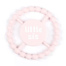Bella Tunno Happy Teether for Girls - Soft & Easy Grip Teething Ring Teether