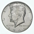 1965 Kennedy Half Dollar SMS 40% Silver *0249
