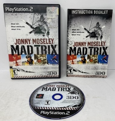 Jonny Moseley Mad Trix | Sony PlayStation 2 (PS2), 2001 | CIB | Tested & Works