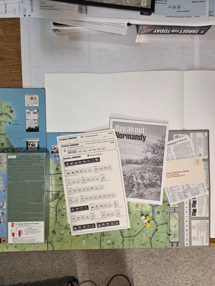 L2 Avalon hill Breakout Normandy DELUXE, new, in shrink | UK