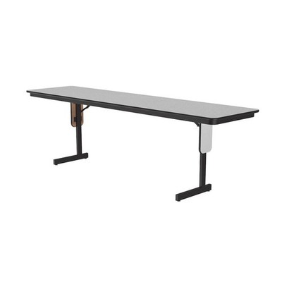 Commercial Laminate Folding Seminar Table with Panel Leg 24x96''