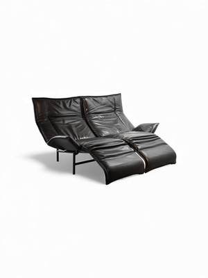 Veranda Three-Piece Sofa by Vico Magistretti for Cassina, 1980s