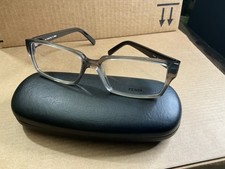 FENDI EYEWEAR F007M LIGHT BROWN 54-16-145 Vintage Eyeglasses Men  s Made In Italy