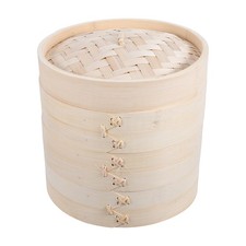 Restaurant Steamer Basket Dim Sum Cooker Bamboo for Vegetables Racks