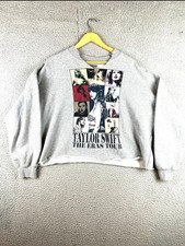 Taylor Swift Official " The Eras Tour " women's adult Crewneck Sweatshirt Size X