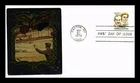 DR JIM STAMPS US COVER WRIGHT BROS AVIATION PIONEERS AIR MAIL FDC FOIL CACHET