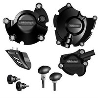 2015–2026 Yamaha YZF-R1 GBRacing Motorschutz Crash-Protektion Set Front Schwarz