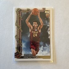 Topps Holiday 2025-26 Tyrese Proctor H200 Rookie Cleveland Cavaliers