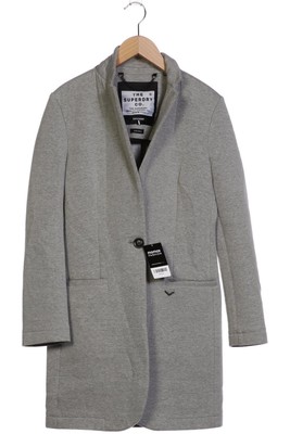 Superdry Mantel Damen Jacke Parka Gr. S Baumwolle Grau #jsq3uzs