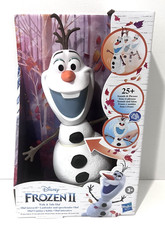 DISNEY FROZEN 2 II WALK & TALK OLAF 12" PERSONAGGIO GIOCATTOLO INTERATTIVO 25+ FRASI NUOVO!!