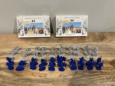 American Civil War Confederate Infantry Vs Union Infantry 40 Total Figures 1/32