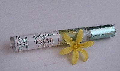 Bath & Body Works GINGHAM FRESH Perfume Spray Travel Size ~ Sealed