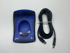 Iomega ZIP 250 USB Powered External Zip Drive w/ USB Cable Blue TESTED