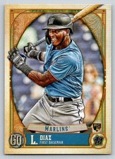 2021 Topps Gypsy Queen #32 Lewin Diaz RC (ref 215411)