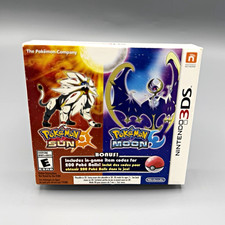 Pokmon Sun Moon Steel Book Edition Nintendo 3ds - Tested Working Pokmon Sun Moon Steel Book Edition Nintendo 3ds - Tested Working