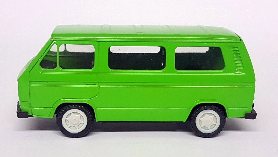 Gama Mini Escala 1/43 - 1201 Volkswagen T3 T25 Minibús Verde Modelo Coche Foto 4 de 4