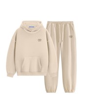 Womens 2 Piece Outfits Fleece Sweatsuit Lounge Sets Track Suits Sweat Matchin...