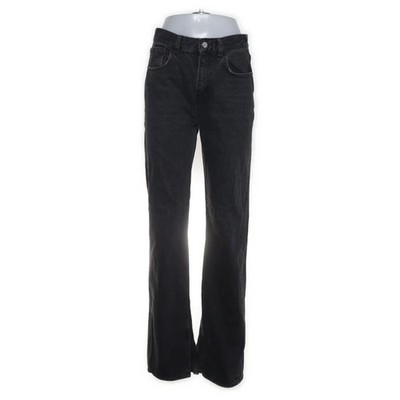Pull & Bear, Jeans, Größe: 38, Grau, Baumwolle, Einfarbig, Denim, Damen #R81