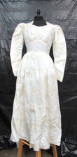 Vintage Wedding Dress button back and train