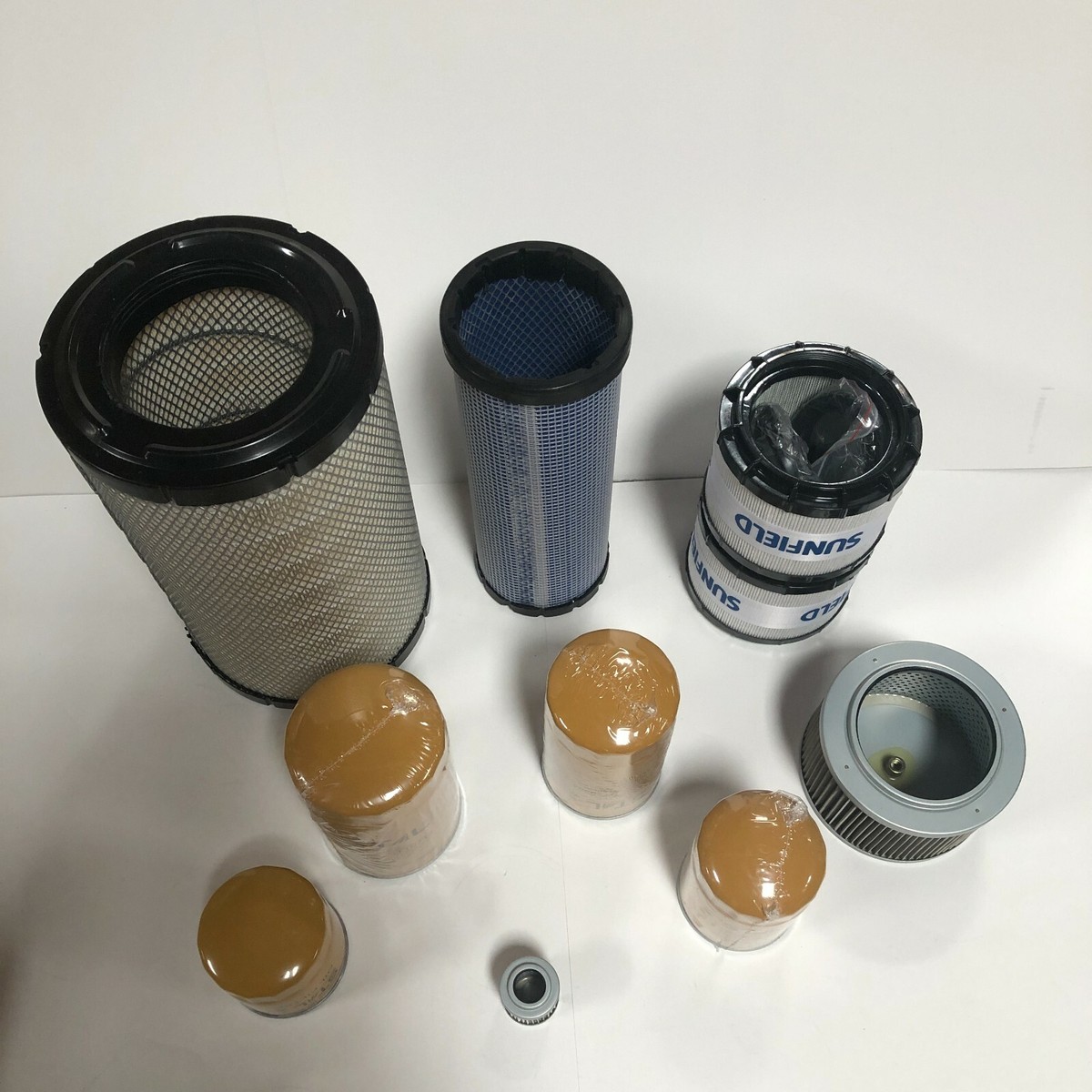 FITS KOBELCO SK200-6 SK200-6E ENGINE 6D34 FILTER AIR ,FUEL OIL