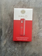 Halo 2.2k Emergency Power Bank USB-C Input, USB-A Output, LED indicator