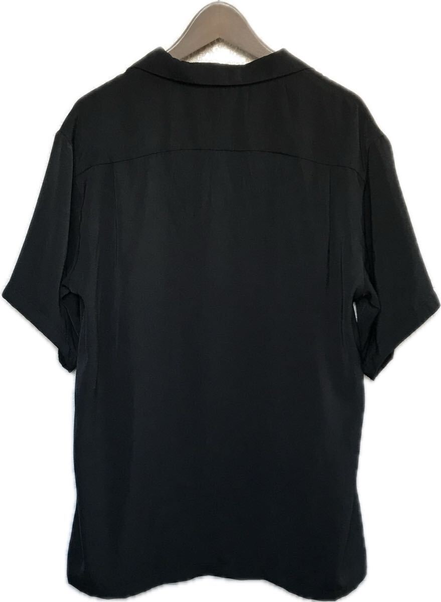 Kiwami 1Piu1Uguale3 Relax Open Collar Aloha Shirt Black Kiwami 1Piu1Uguale3 Relax Open Collar Aloha Shirt Black