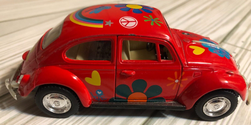 Lot of 3 1967 Volkswagen Classical Beetles Kinsmart 1/32 scale Diecast VIDEO!!! - Picture 6 of 24