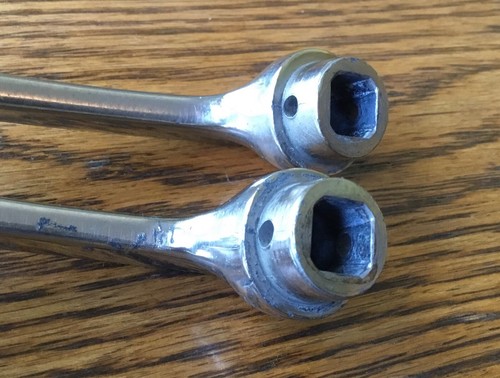 1933 Auburn DOOR HANDLES vtg 1930s interior - Picture 8 of 8