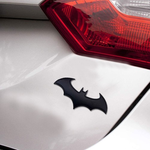 3D Metal Chrome Batman Emblem Badge Sticker Decal Decor Car Exterior Accessories - Picture 8 of 13