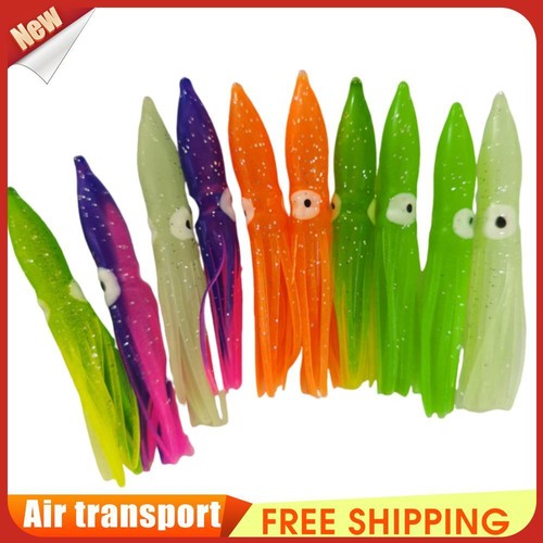 10 Pcs Fishing Bait Artificial Bait Vivid Sea Fishing Tackle Lure