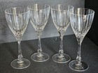 Set of 4 Royal Crystal Rock Solaris White Wine Glasses, made in Italy — photo 8