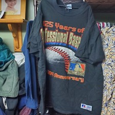 Vintage 90s 1994 Russell Athletic 125 Years Of Major League Baseball AOP XL
