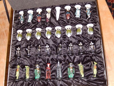 Disney Alice Through the Looking Glass Chess Set Limited Edition