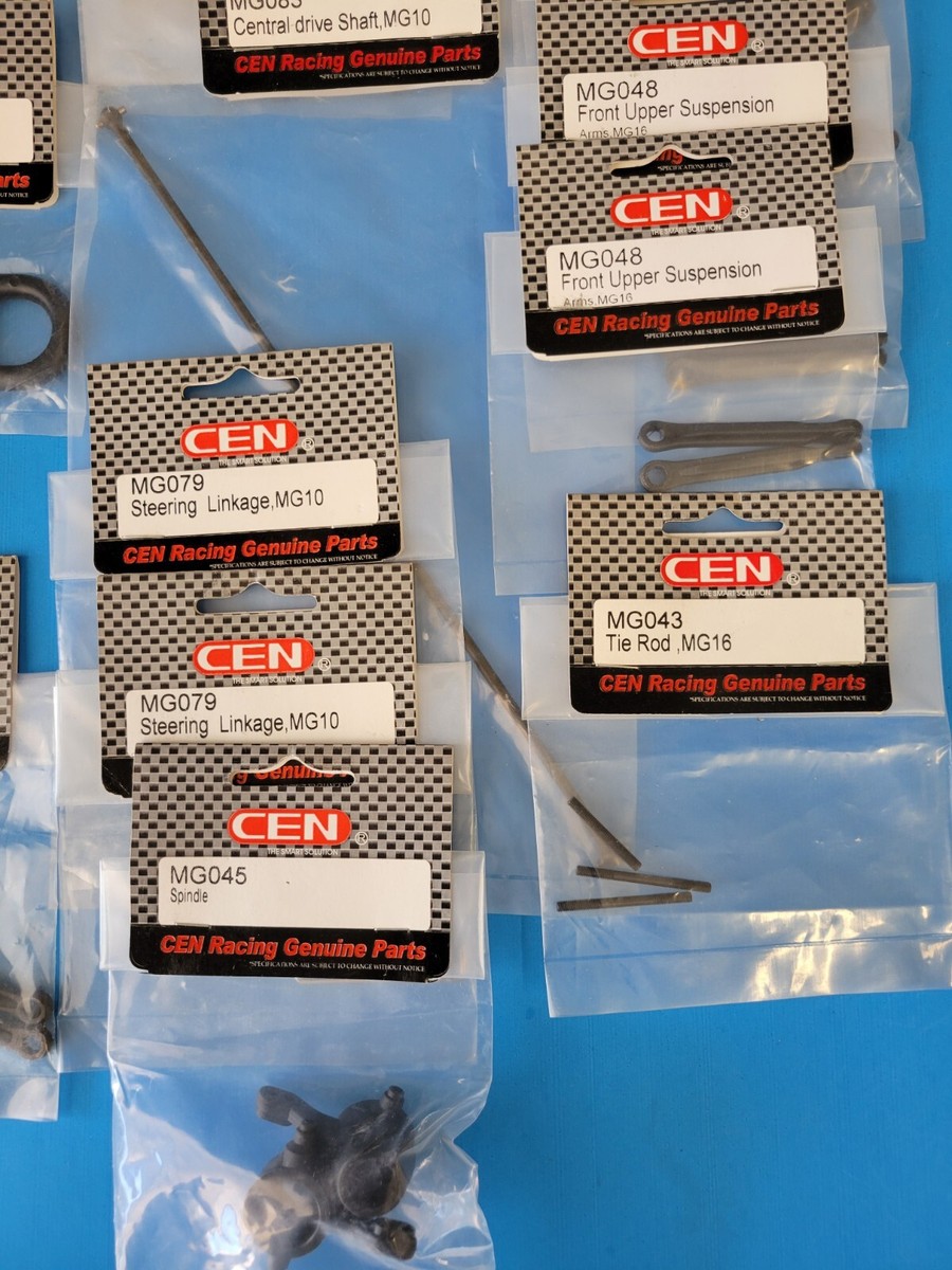 Vintage CEN Racing Parts Lot (23) D MG10. MG16 MG083 MG092 Vintage CEN Racing Parts Lot (23) D MG10. MG16 MG083 MG092