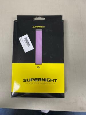 Supernight Bluetooth Keyboard case for Samsung 8.0 Purple