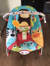 bright starts kaleidoscope safari vibrating bouncer