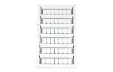 Dinkle Din Rail Terminal Markers Blank for 6-95mm 42 Per Card