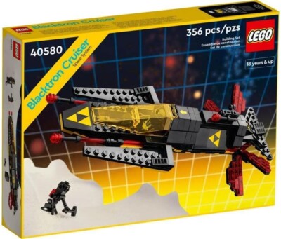 LEGO Icons 40580 Blacktron Cruiser - Neu & versiegelt - nicht mehr im Handel erhältlich Dez 2023