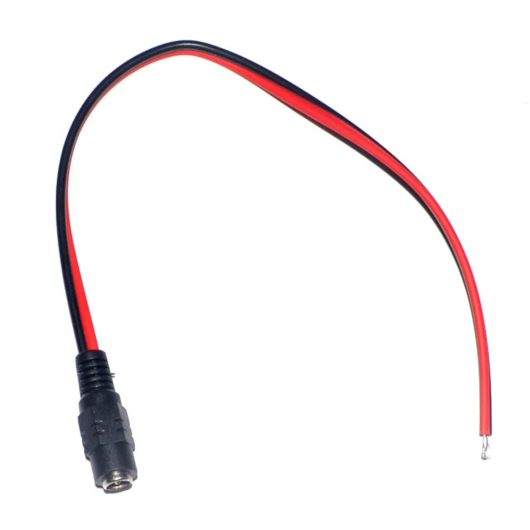 10pcs 5.5*2.1mm 30cm 12V DC Power Adapter Female Cable Camera Power Connector - Image 4 of 4