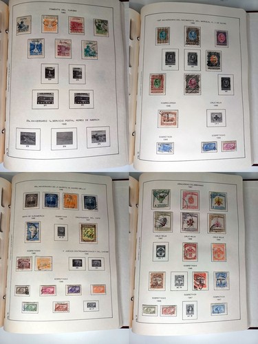 Colombia Classics Stamps complete album 1859-1958 108 pages with 433 stamps - Picture 10 of 18