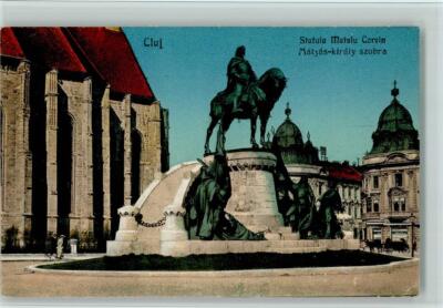 11050540 - Klausenburg Statue Mateiu Cervin Klausenburg / Cluj-Napoca /