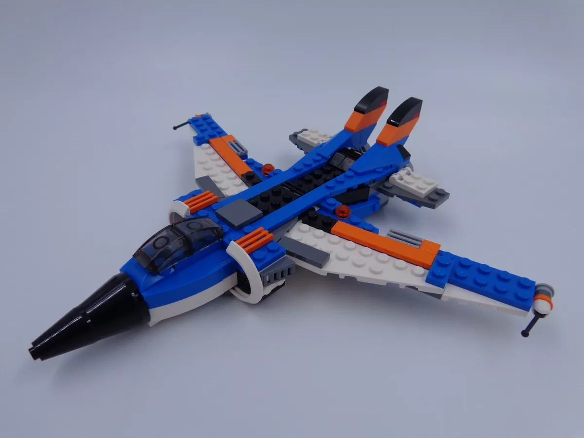 LEGO Creator 31008 pas cher, L'avion de chasse