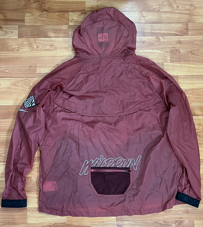 NWT Nike Windrunner Wild Run Running Jacket - Men's XXL CU5738-652 Water Repel - Image 4 of 4