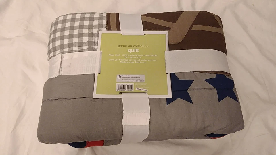 Circo Game On Sports Full/Queen Size Quilt Bedding Soccer Hockey Baseball NEW - Image 2 of 4