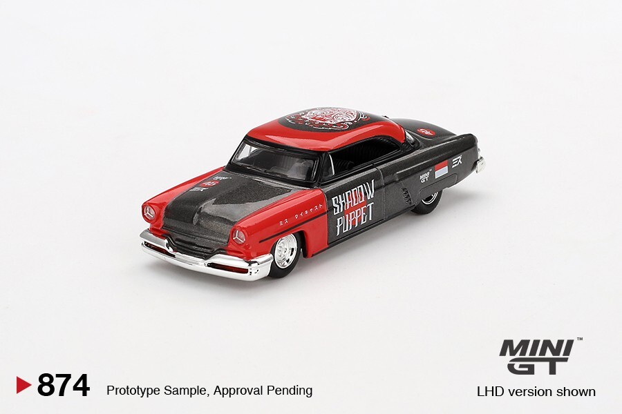 Mini GT x Mizu Diecast 1:64 Lincoln Capri Hot Rod 1954