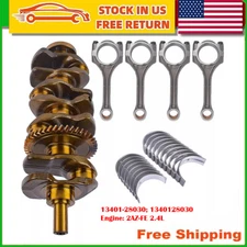 Crankshaft + Con Rods + Bearings Set for 01-15 Toyota Corolla Rav4 Scion tC xB