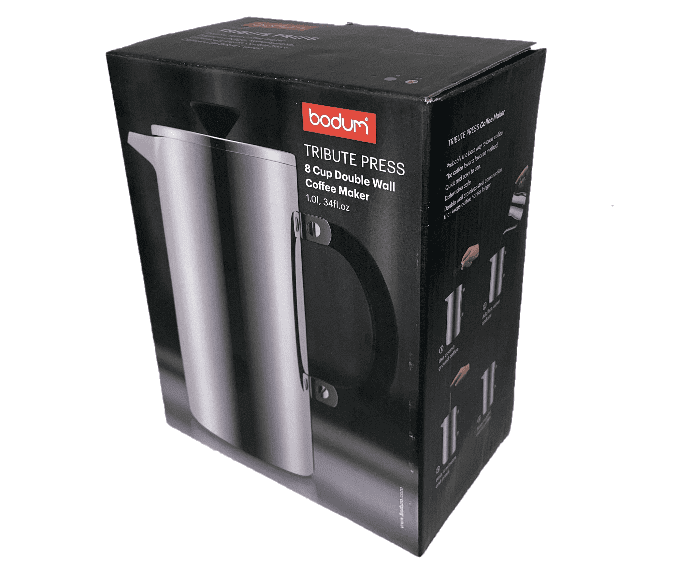 Bodum Tribute Press, 34 Ounce, Double Wall French Press, Stainless